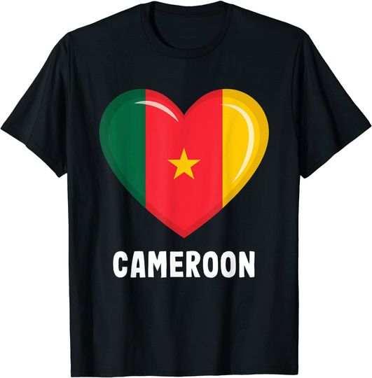 Discover Cameroonian Cameroon Flag T Shirt