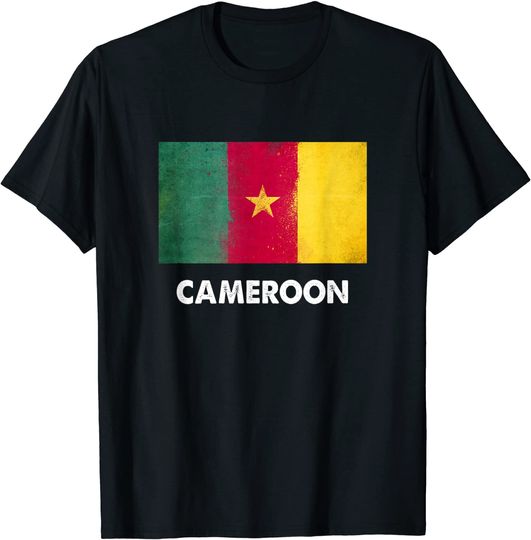Discover Cameroon Flag Cameroonian T Shirt