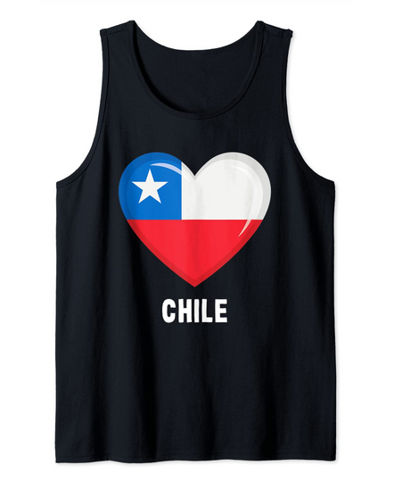 Discover Chile Flag Tank Top