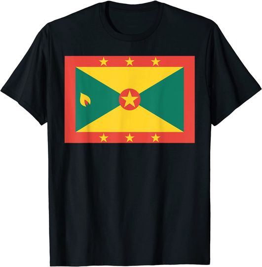 Discover Flag of Grenada T Shirt