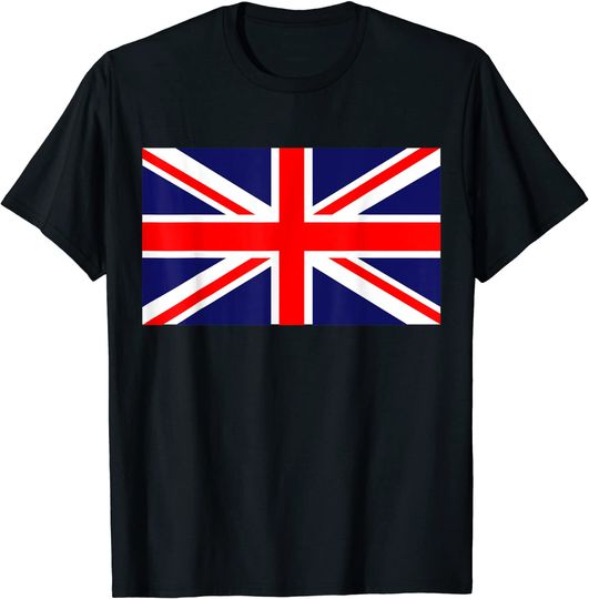 Discover Great Britain Flag T Shirt