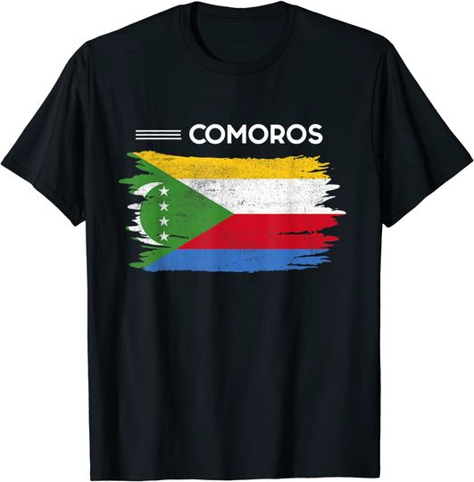 Discover Comoros Flag Gift T-Shirt