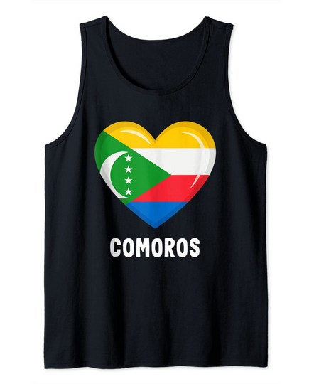 Discover Comoros Flag Tank Top