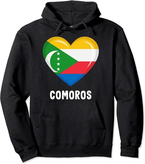 Discover Comoros Flag Hoodie