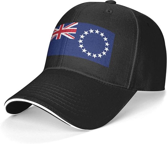 Discover ZADPBB Flag of The Cook Islands Adjustable Baseball Cap Dad Hat
