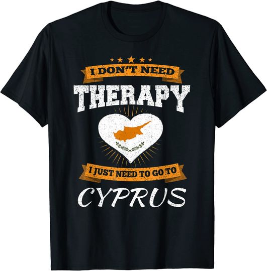 Discover Cyprus Flag I Vacation Cyprus T-Shirt