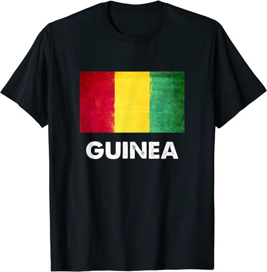 Discover Guinea Flag T Shirt