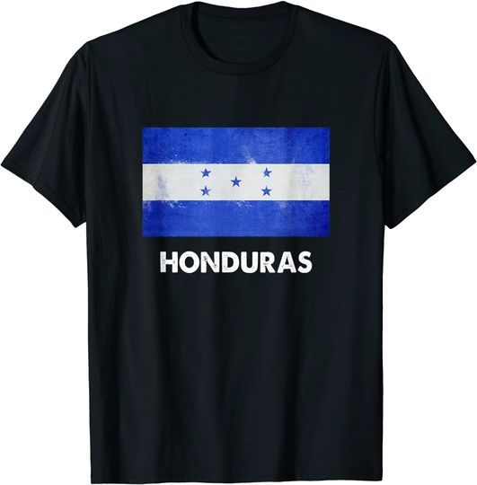 Discover Honduras Flag T Shirt