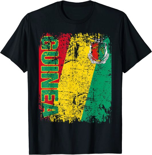 Discover Guinea Flag T Shirt