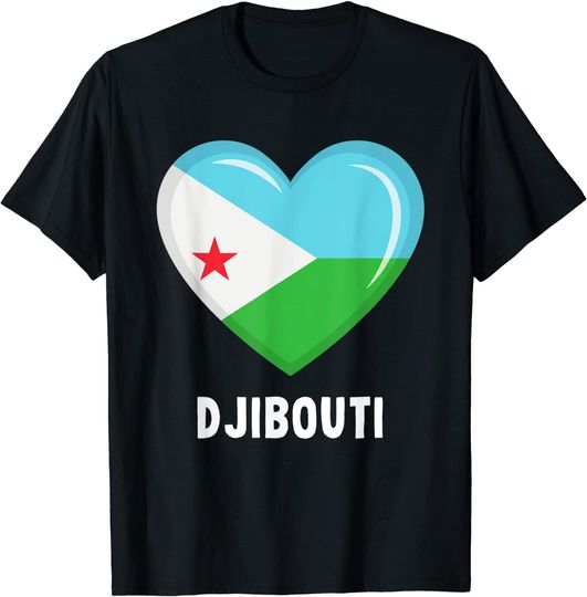 Discover Djibouti Flag T-Shirt