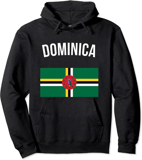 Discover Dominica Flag Hoodie