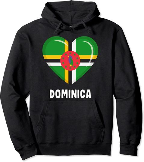 Discover Dominica Flag Hoodie