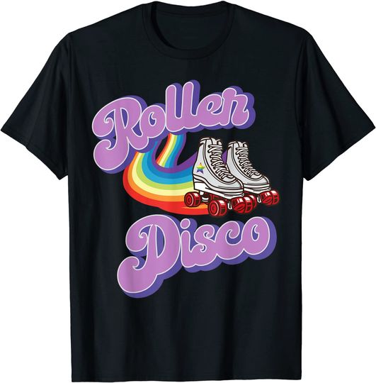 Discover Cool Roller Disco Retro party 70s T Shirt