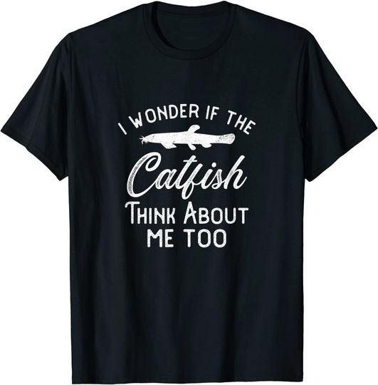 Discover Catfish Fisher Fisherman Noodling T Shirt