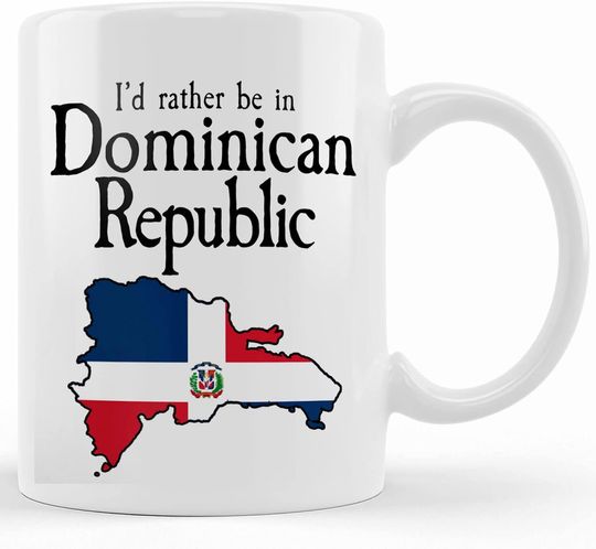 Discover Personalized Dominican Republic Gift Coffee Mug