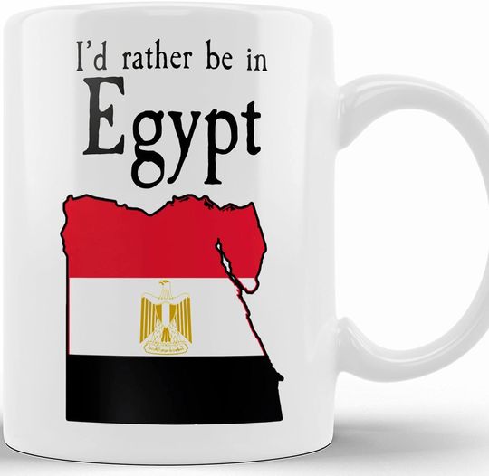 Discover I rather be in Egypt Coffee Mug