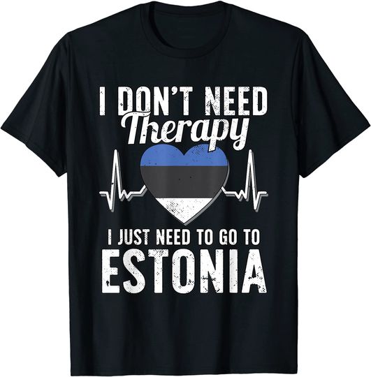 Discover Estonian Flag T-Shirt