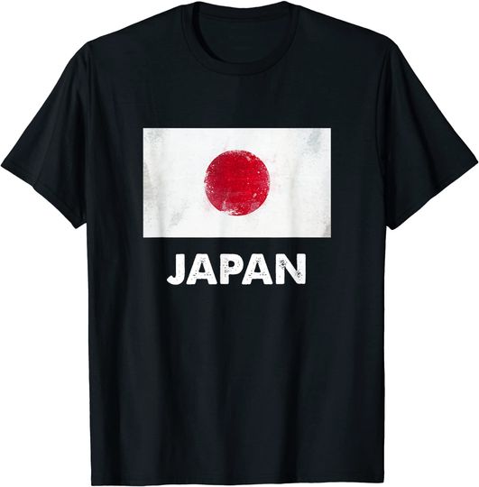 Discover Japan Flag T Shirt