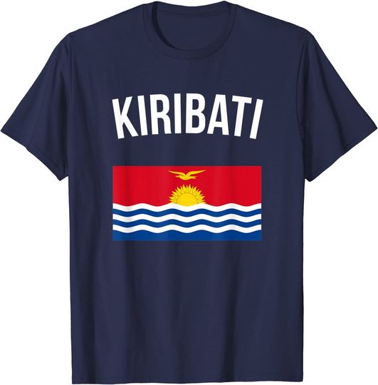 Discover Kiribati Flag Pride T Shirt