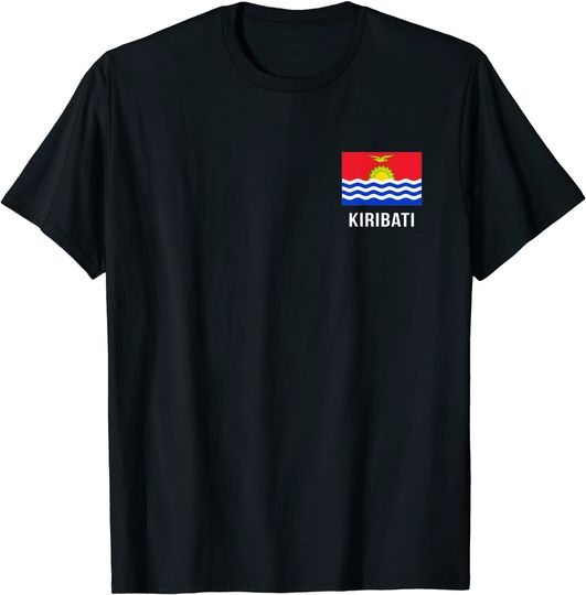 Discover Kiribati Flag T Shirt