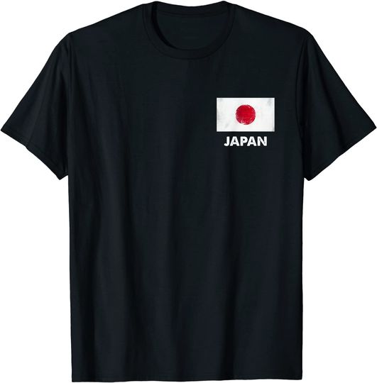 Discover Japan Flag T Shirt