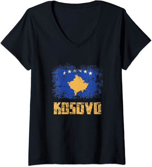Discover Kosovo Independence Flag Albanian T Shirt