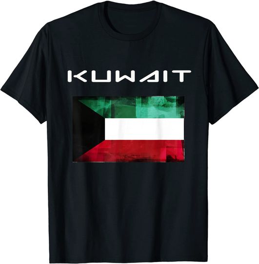 Discover Kuwait Flag T Shirt
