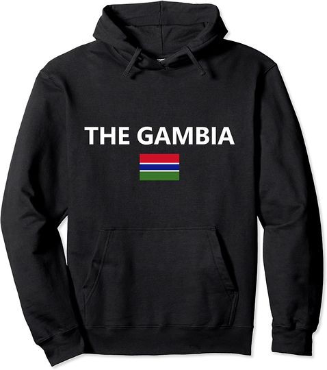 Discover The Gambia Flag Country Pullover Hoodie