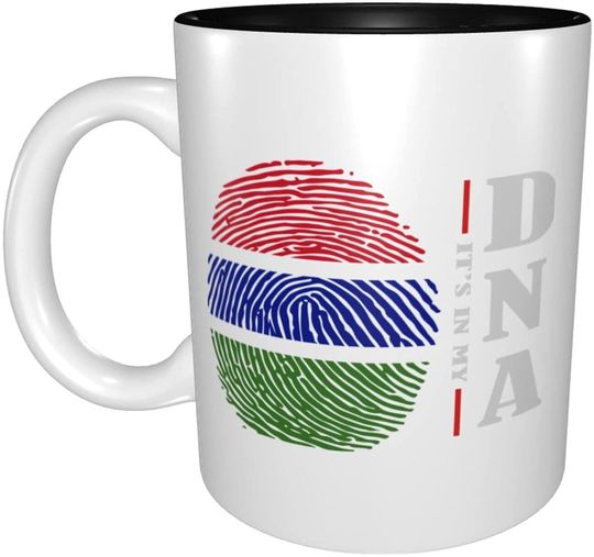 Discover Ceramic Coffee Mug Its In My DNA Gambia Flag