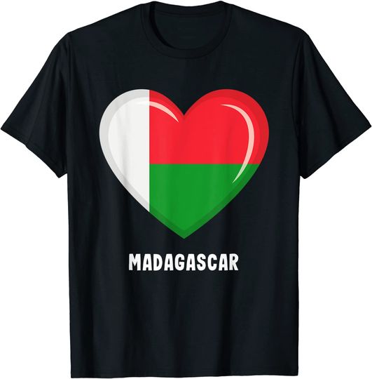 Discover Madagascar Flag T Shirt