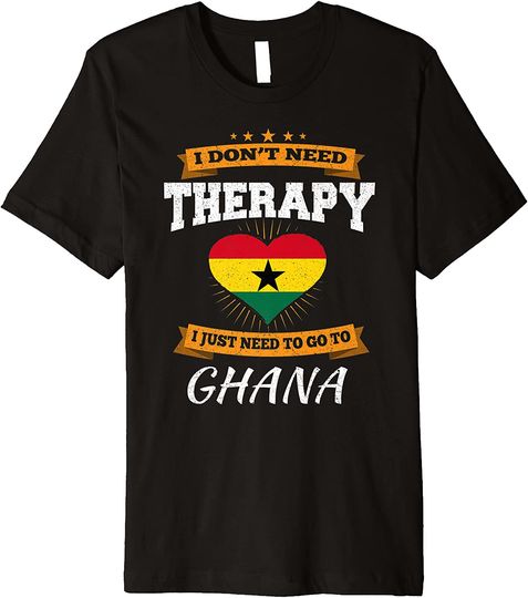 Discover Ghana Flag I Vacation Ghana Premium T-Shirt