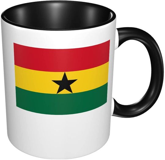 Discover Ghana Flag Funny Coffee Mug
