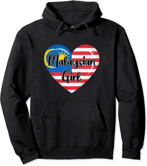 Discover Malaysian Girl Pullover Hoodie