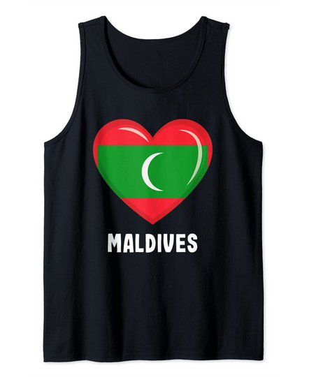 Discover Maldives Flag Tank Top