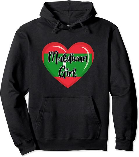 Discover Maldives Flag Shirt Pullover Hoodie