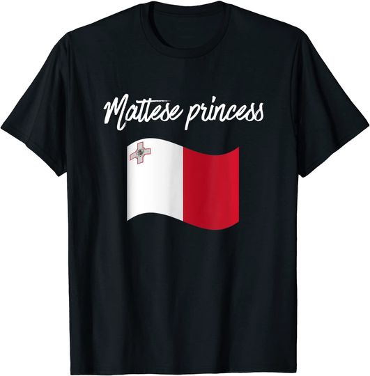 Discover Princess Malta Flag T-Shirt