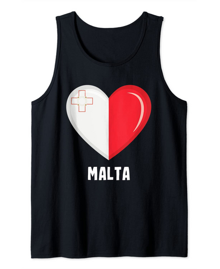 Discover Malta Flag Tank Top