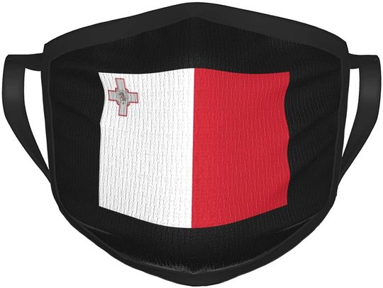 Discover Flag of Malta Face Mask Adult Unisex