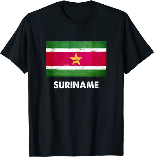 Discover Suriname Flag Shirt | Surinamer T-Shirt