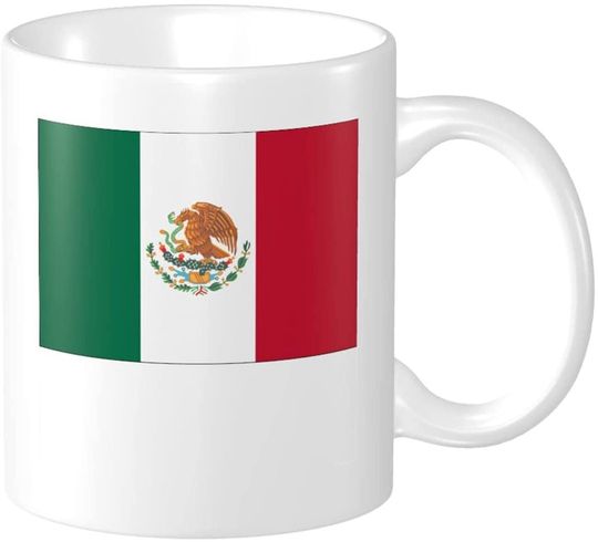 Discover Mexico Flag Mug Funny Coffee Mug Ceramic