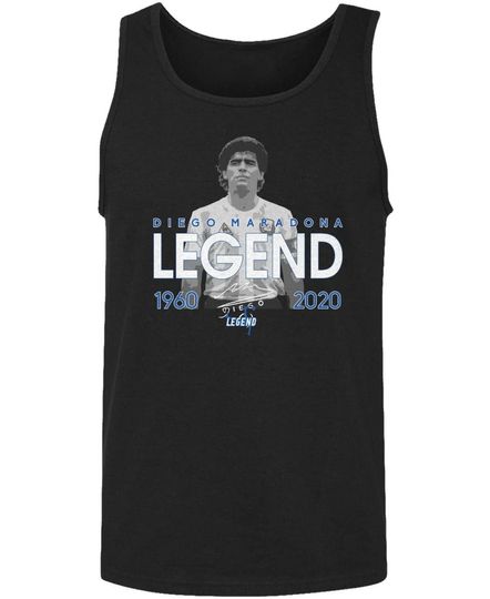 Discover Maradona Legend 1960-2020 Argentina Tank Top