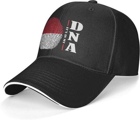 Discover Its in My DNA Monaco Flag Baseball Cap