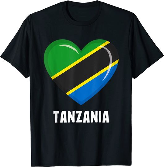 Discover Tanzanian Tanzania Flag T-Shirt