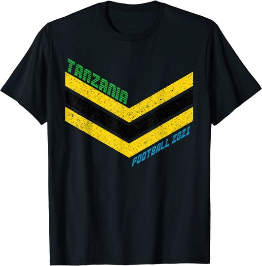 Discover Tanzania Football Jersey 2021 Soccer T-Shirt