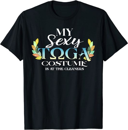 Discover My Sexy Toga Costume Women Men Halloween Costumes Gift T-Shirt