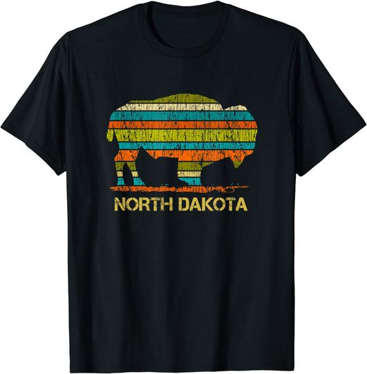 Discover Buffalo for a North Dakota Vacation T Shirt