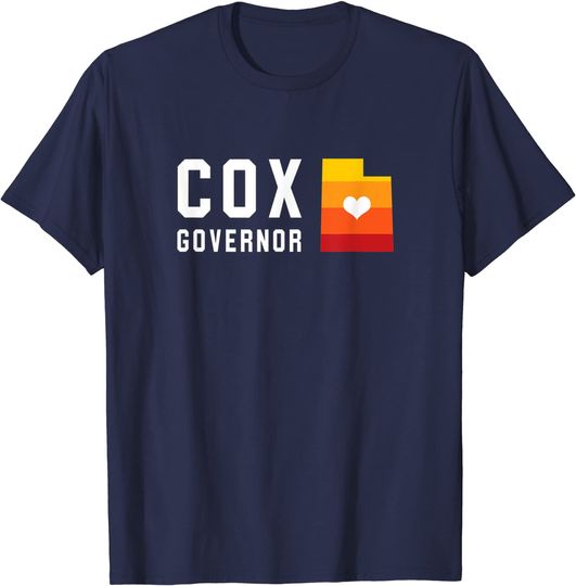 Discover Spencer Cox 2020 Utah Governor Campaign T Shirt