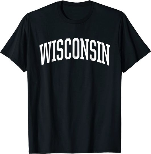 Discover Wisconsin Wisconsin Sports College T Shirt