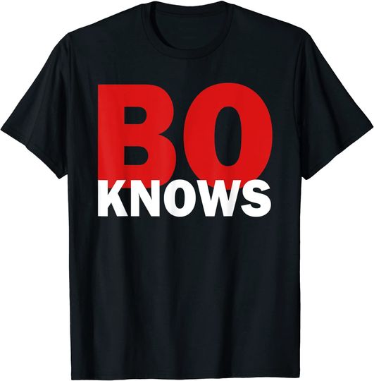 Discover Bo knows shirt T-Shirt