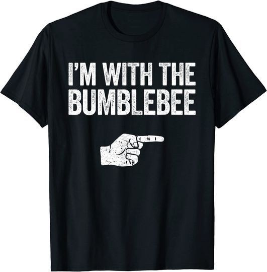 Discover I'm With The Bumblebee Matching Bumblebee Costume T-Shirt
